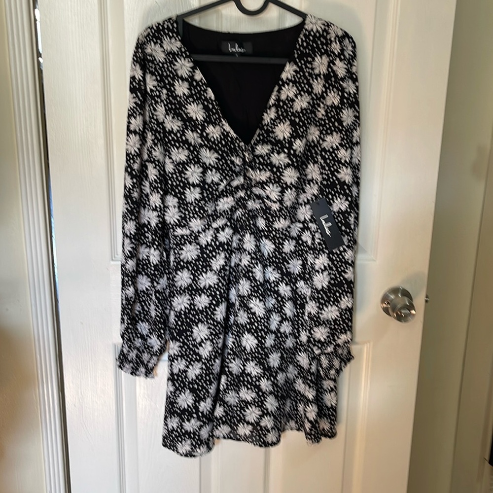 Lulu size small long sleeve mini dress